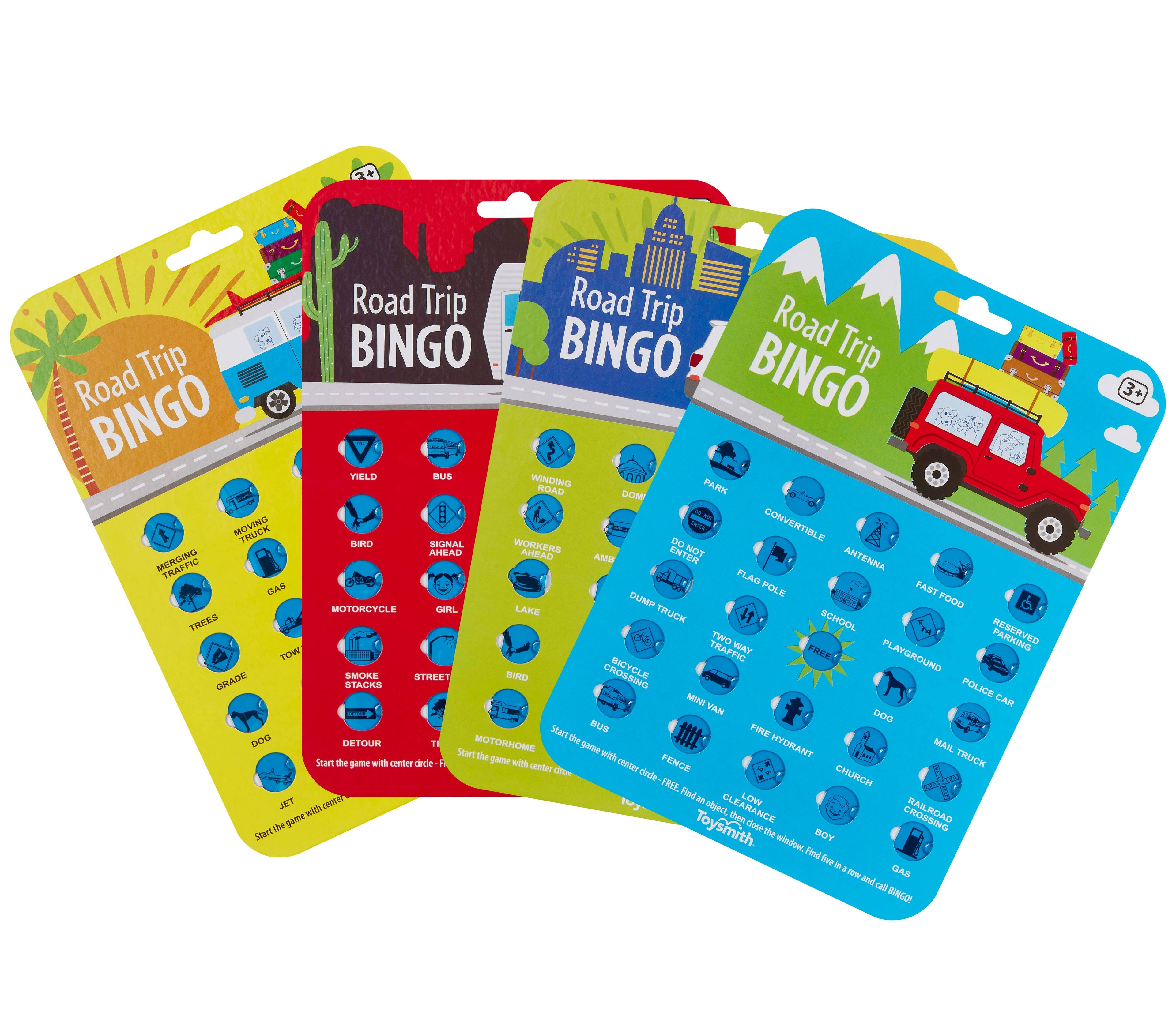 Toysmith - Road Trip BINGO, Travel Game