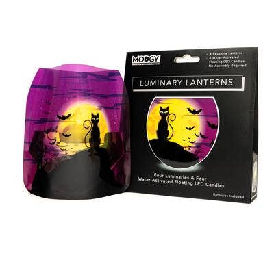Modgy - Luminary Lantern - Salem - Halloween Black Cat