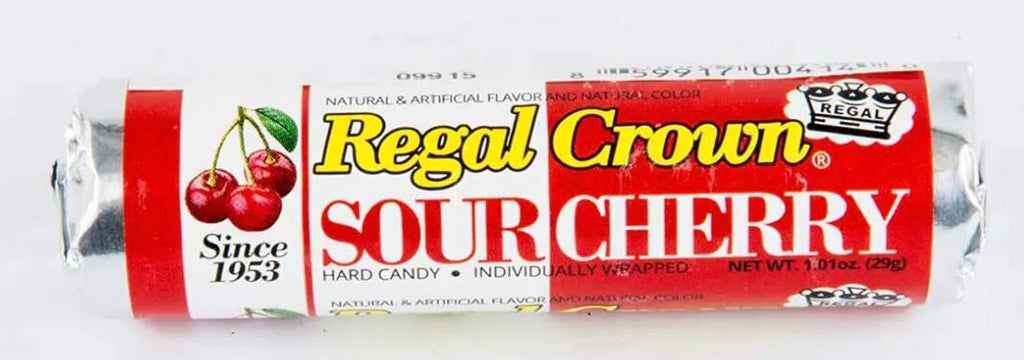 O'Shea's Candies Sweet Shop - Nostalgic Regal “Sour Cherry 🍒“ Hard Candy Roll Est. 1953!