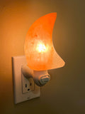 Himalayan Secrets - Himalayan Salt Moon Shape Night Light