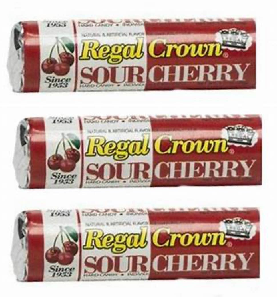 O'Shea's Candies Sweet Shop - Nostalgic Regal “Sour Cherry 🍒“ Hard Candy Roll Est. 1953!