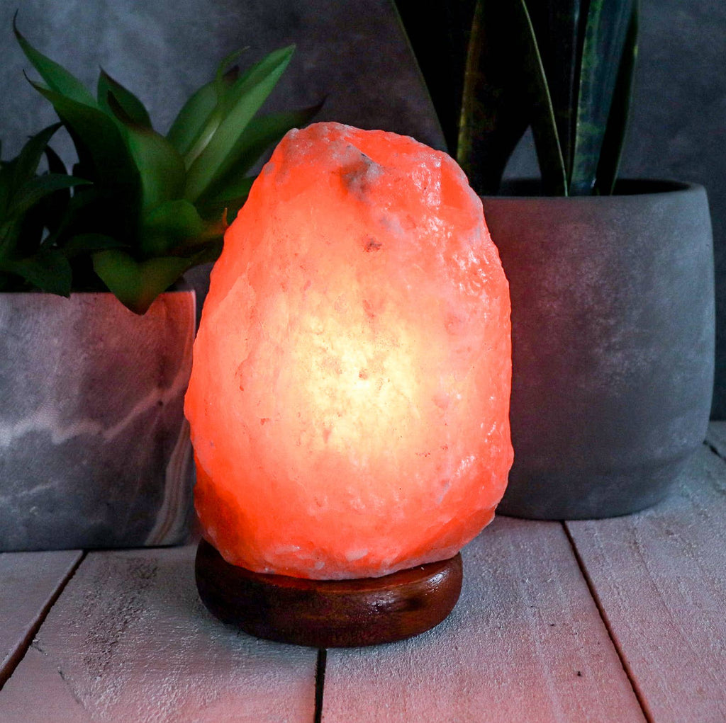Himalayan Secrets - Natural PINK Himalayan Salt Lamp - 3-5 Lbs