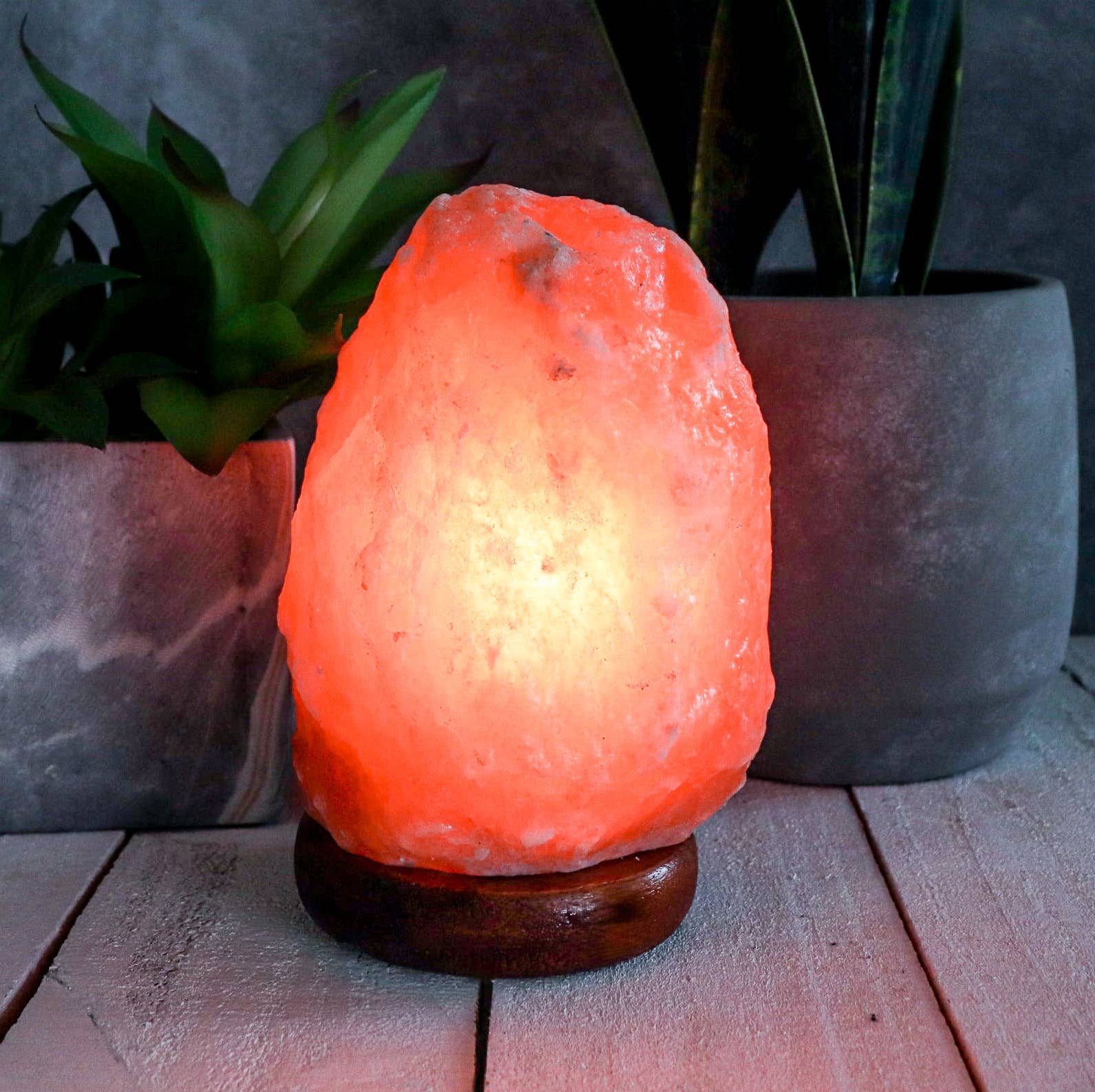 Himalayan Secrets - Natural PINK Himalayan Salt Lamp - 3-5 Lbs