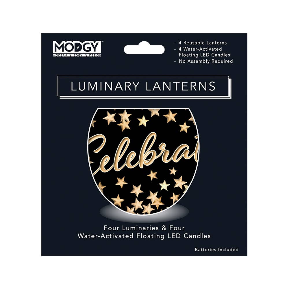Modgy - Luminary Lanterns - Celebrate - Happy Anniversary - Party