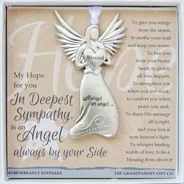 Memorial Keepsake Angel Bereavement Gift Ornament