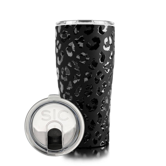 Sic Lifestyle - SIC Cups | 20 oz. Leopard Eclipse Stainless Steel Tumbler