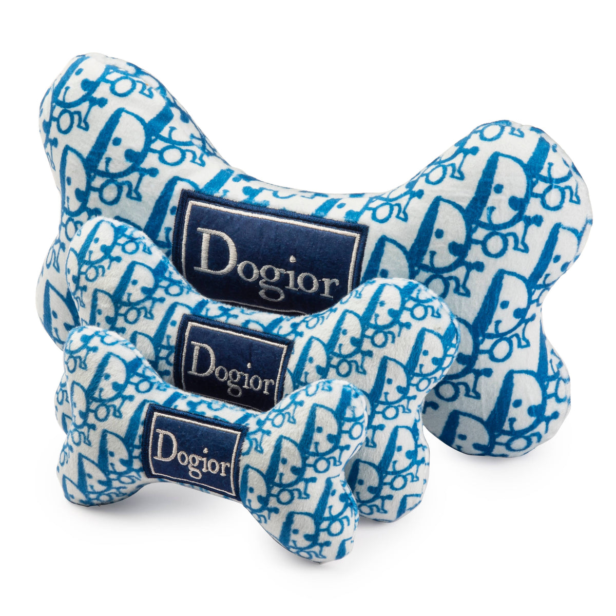 Haute Diggity Dog - Dogior Bones  | Squeaker Dog Toy: Small