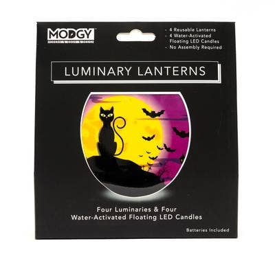 Modgy - Luminary Lantern - Salem - Halloween Black Cat