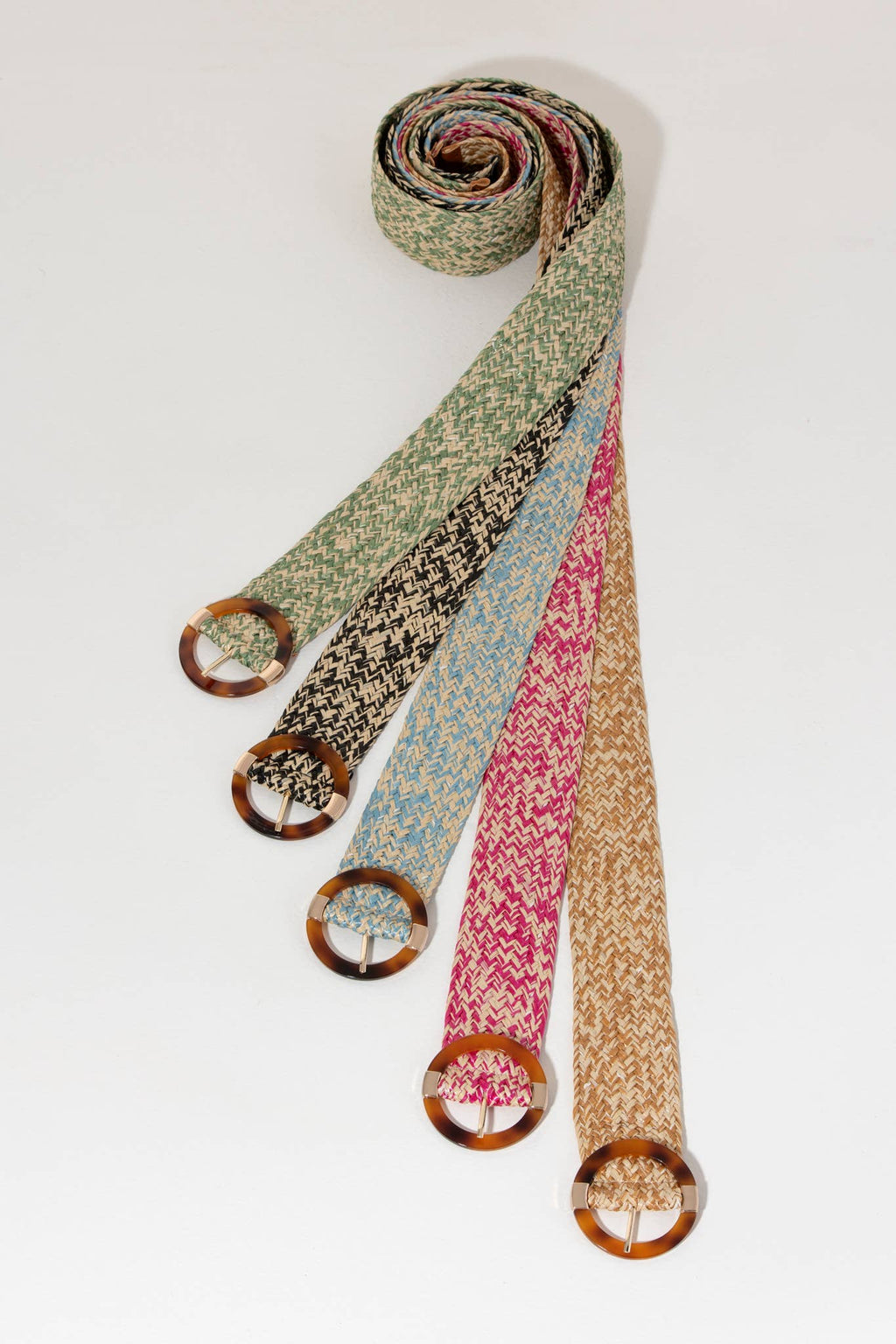 Shiraleah - CAMILLE BELT,TAN: L/XL