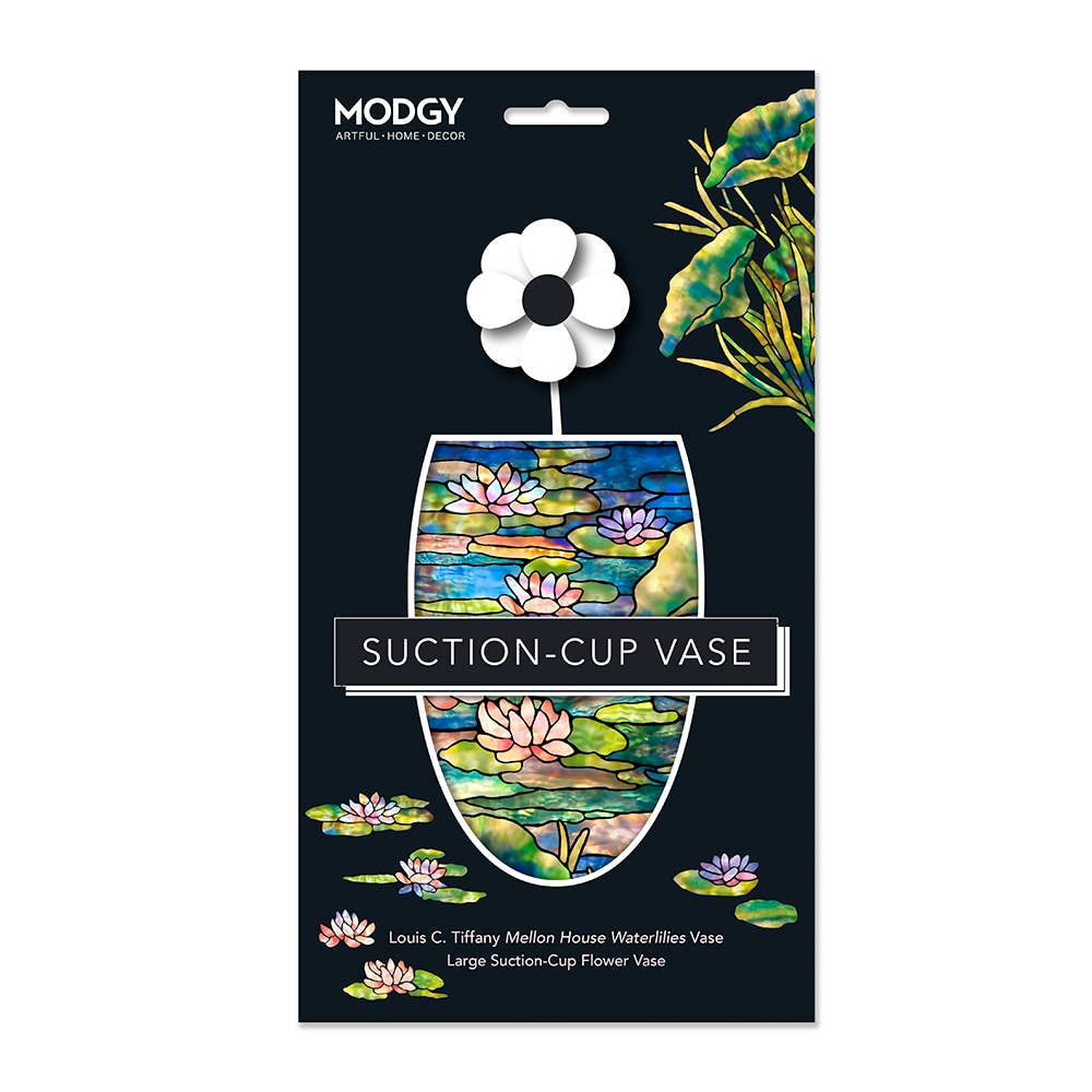 Modgy - Louis C. Tiffany Mellon House Waterlilies Suction Cup Vase