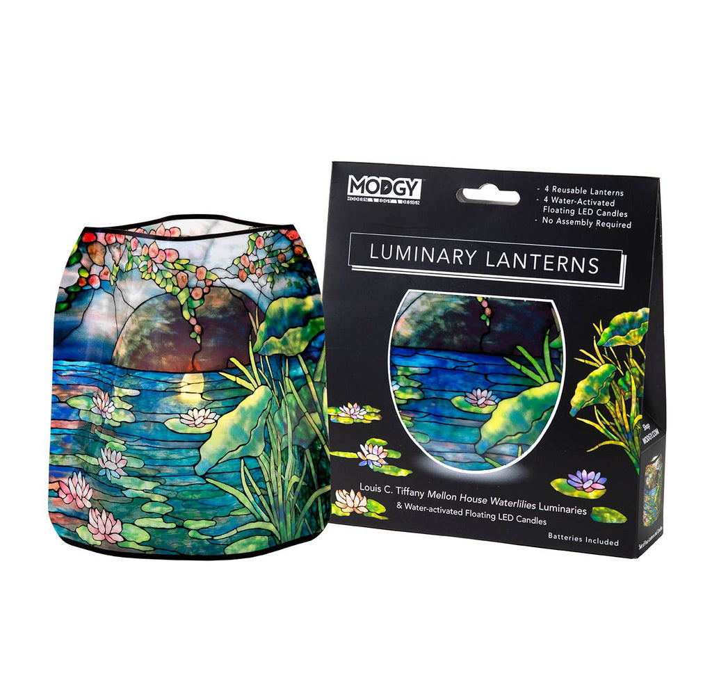 Modgy - Luminary Lantern - Louis C. Tiffany Mellon House Waterlilies