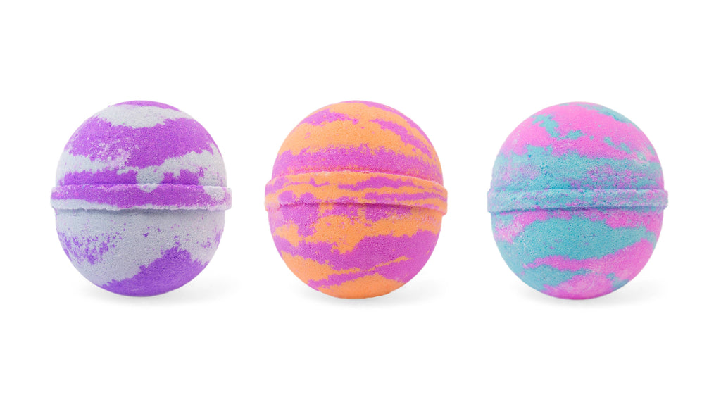 Bath Bombs, Tie Dye Mystery Necklace Inside Mix