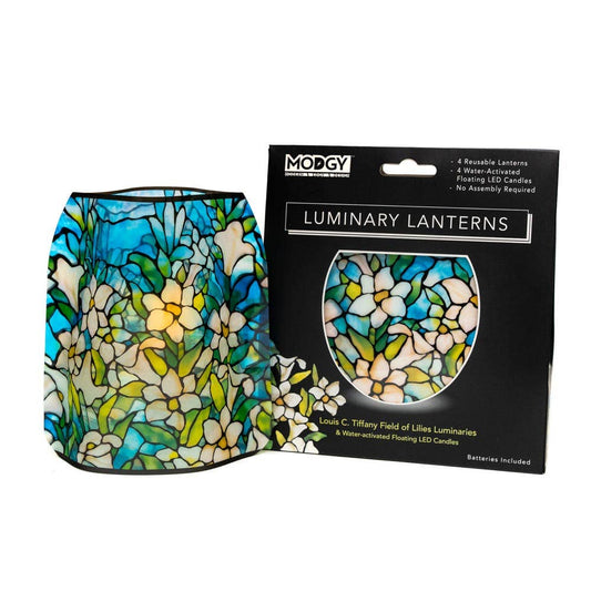 Modgy - Luminary - Louis C. Tiffany Field of Lilies